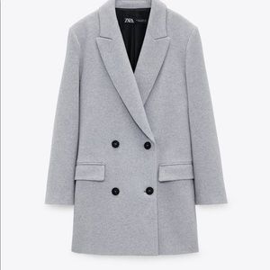COPY - Gray double breasted coat